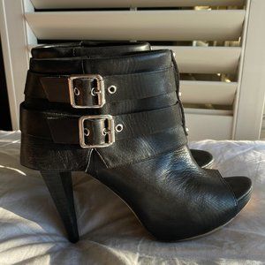 Vince Camuto Black open-toe booties